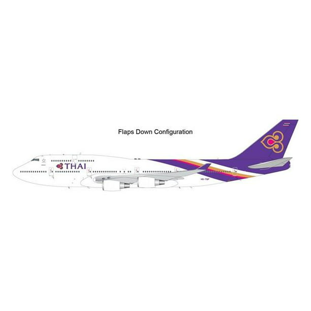 1/200 Thai Airways Boeing B747-400 New Color Airplane Desktop Model
